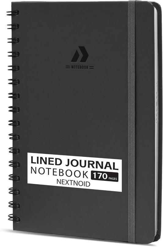 Premium A5 Hardcover Notebook - 170 Pages, College Ruled - Ideal for Work & Writing
