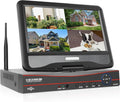 No HDD 10ft LCD Wireless WiFi NVR 10 Channels - Simple Home Recorder