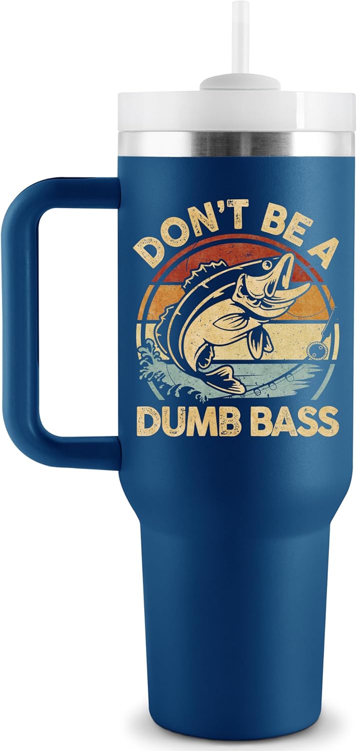 40oz Insulated Fishing Tumbler - COCOGIFTS