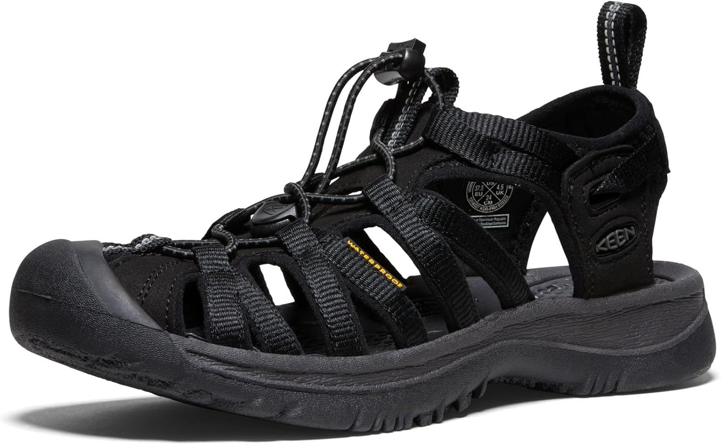 KEEN Women's Whisper Closed Toe Sport Sandals for Active Adventures