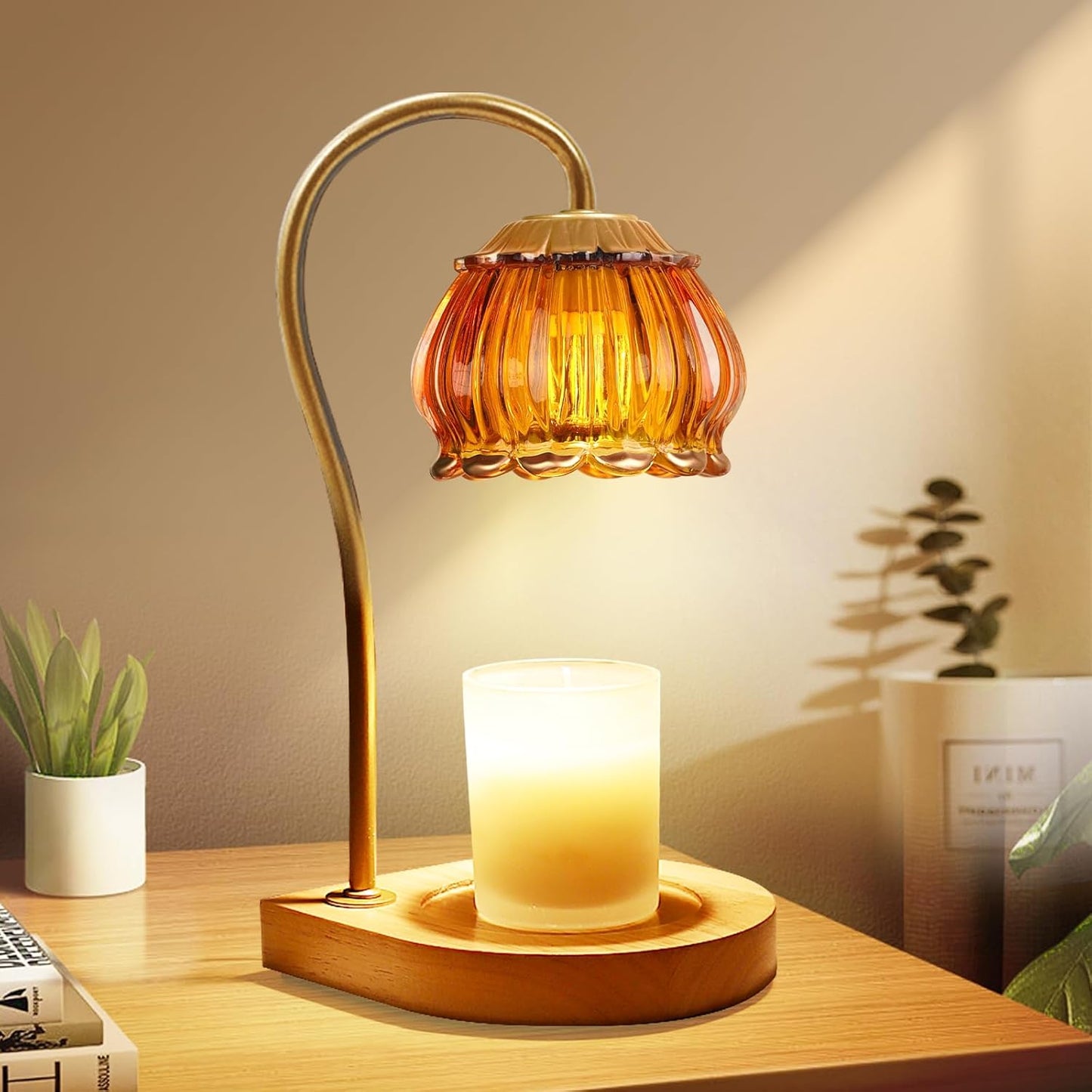Candle Warmer Lamp with Timer for Home Decoration Gift