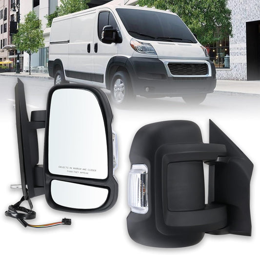 Right Passenger Side Mirror for 2014-2025 Ram Promaster Models