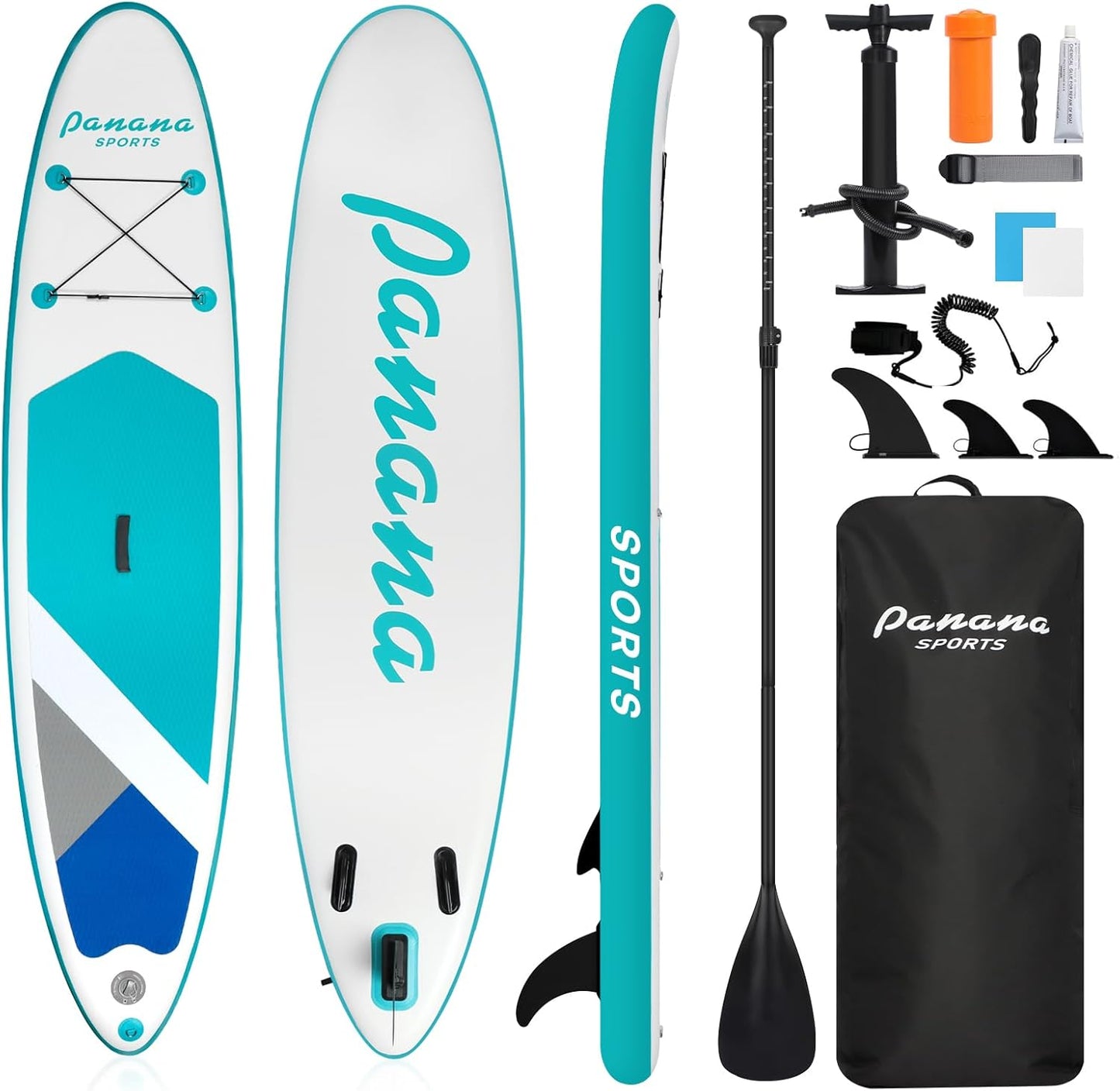 Panana Inflatable Stand Up Paddle Board for All Skill Levels