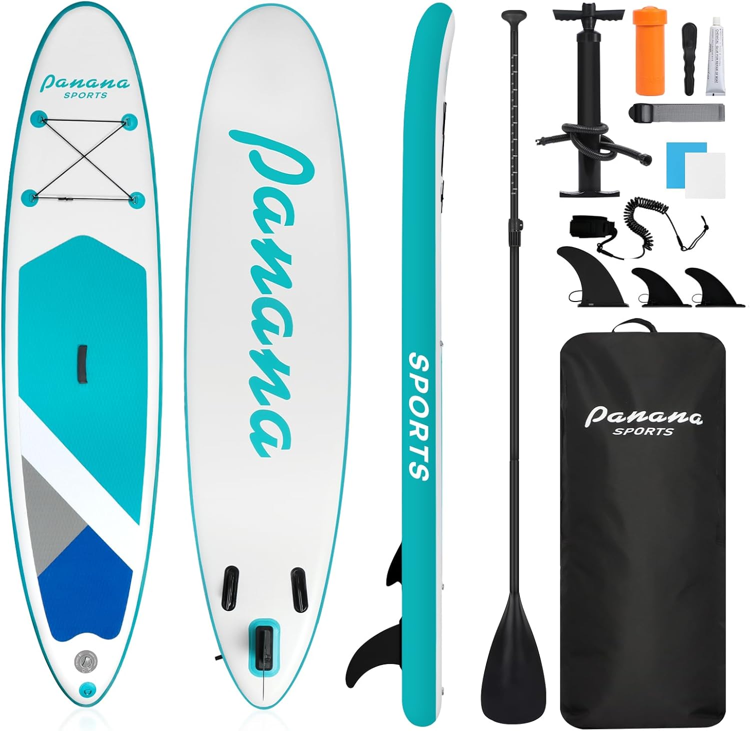 Panana Inflatable Stand Up Paddle Board for All Skill Levels