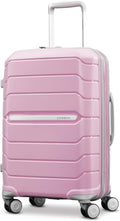 Pink Rose Freeform Hardside Carry-On Luggage - Airline-Approved