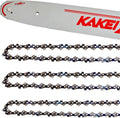 KAKEI 18 in Chainsaw Bar & Chain Combo - 3 Chains + Bar