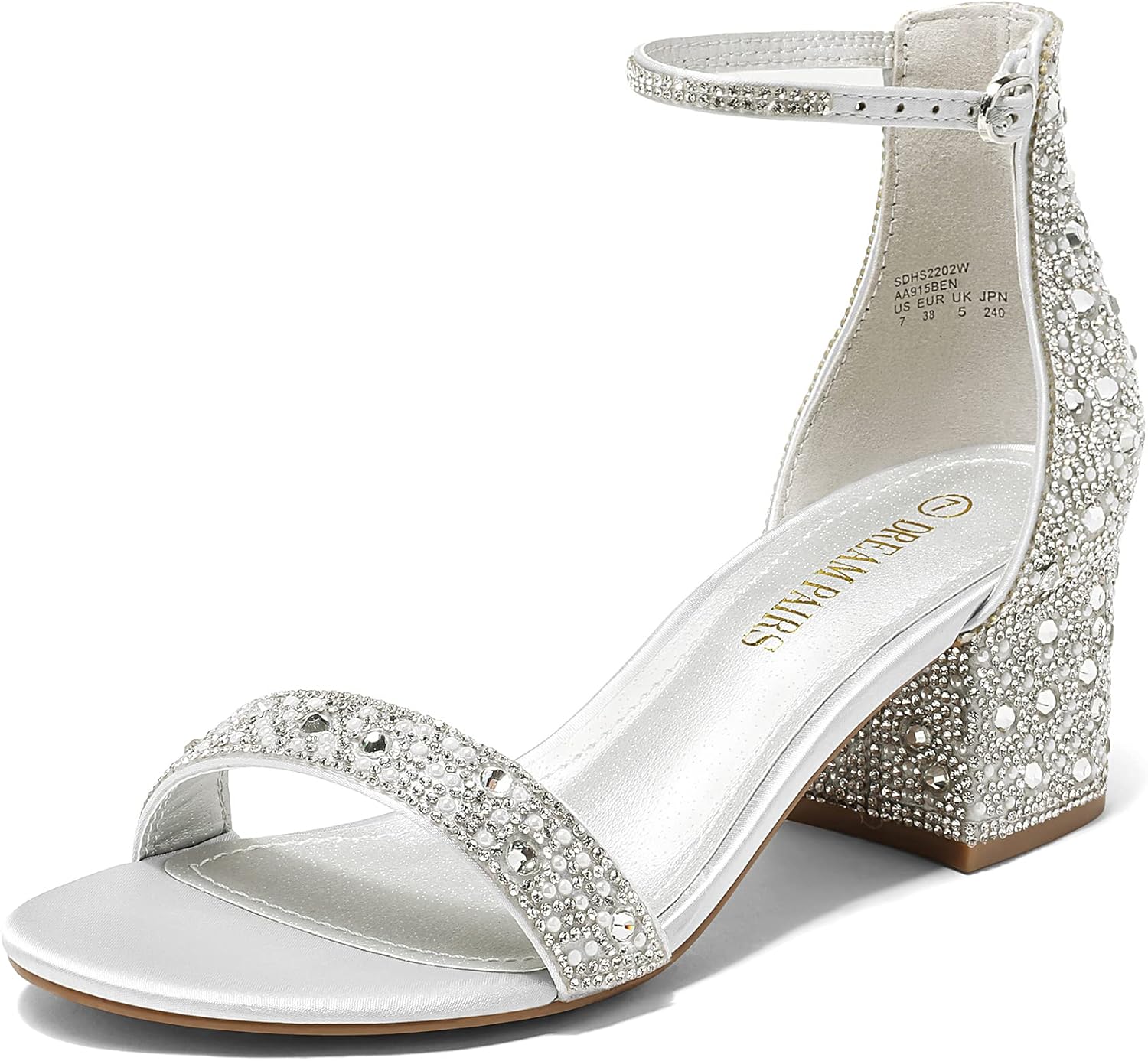 DREAM PAIRS Womens Low-Chunk Low Heel Pump Sandal Review