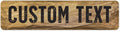 Custom Street Sign 12x48 in - Durable Rust Free Custom Sign