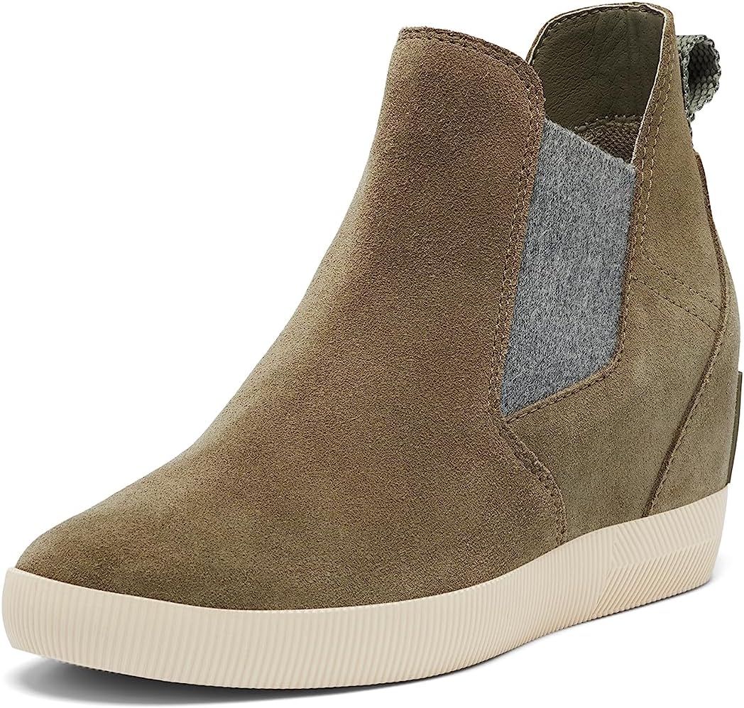 SOREL Women's Out N About Slip-On Wedge Boot for Stylish Comfort