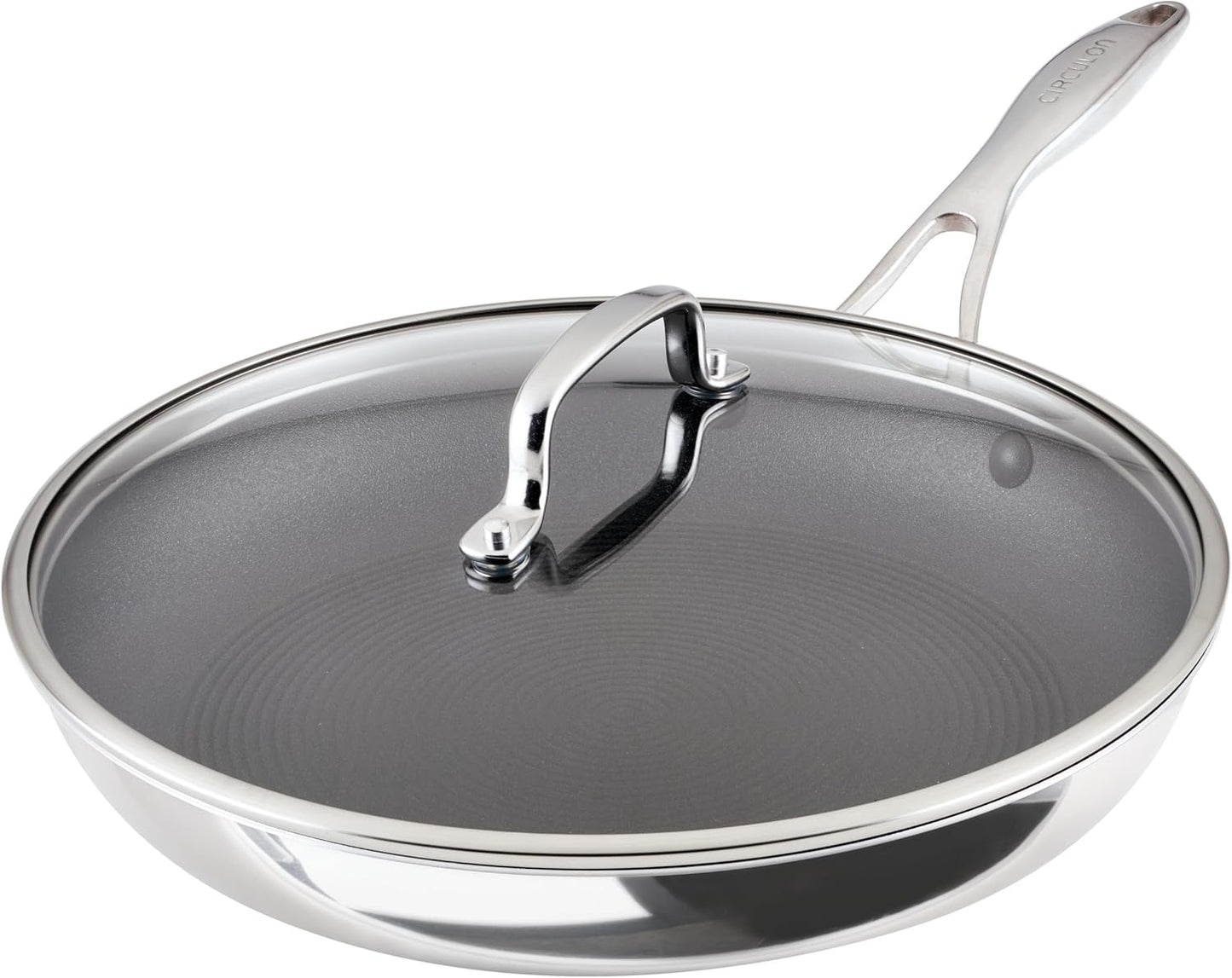 Circulon C1 Series 12.5 Inch Nonstick Frying Pan with Lid