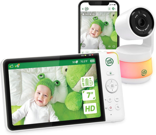 LeapFrog 1080p HD Video Baby Monitor - Clear Vision & Two-Way Audio