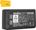 GODOX V1 Battery VB26 Replacement for V1 & V860III - Long Life