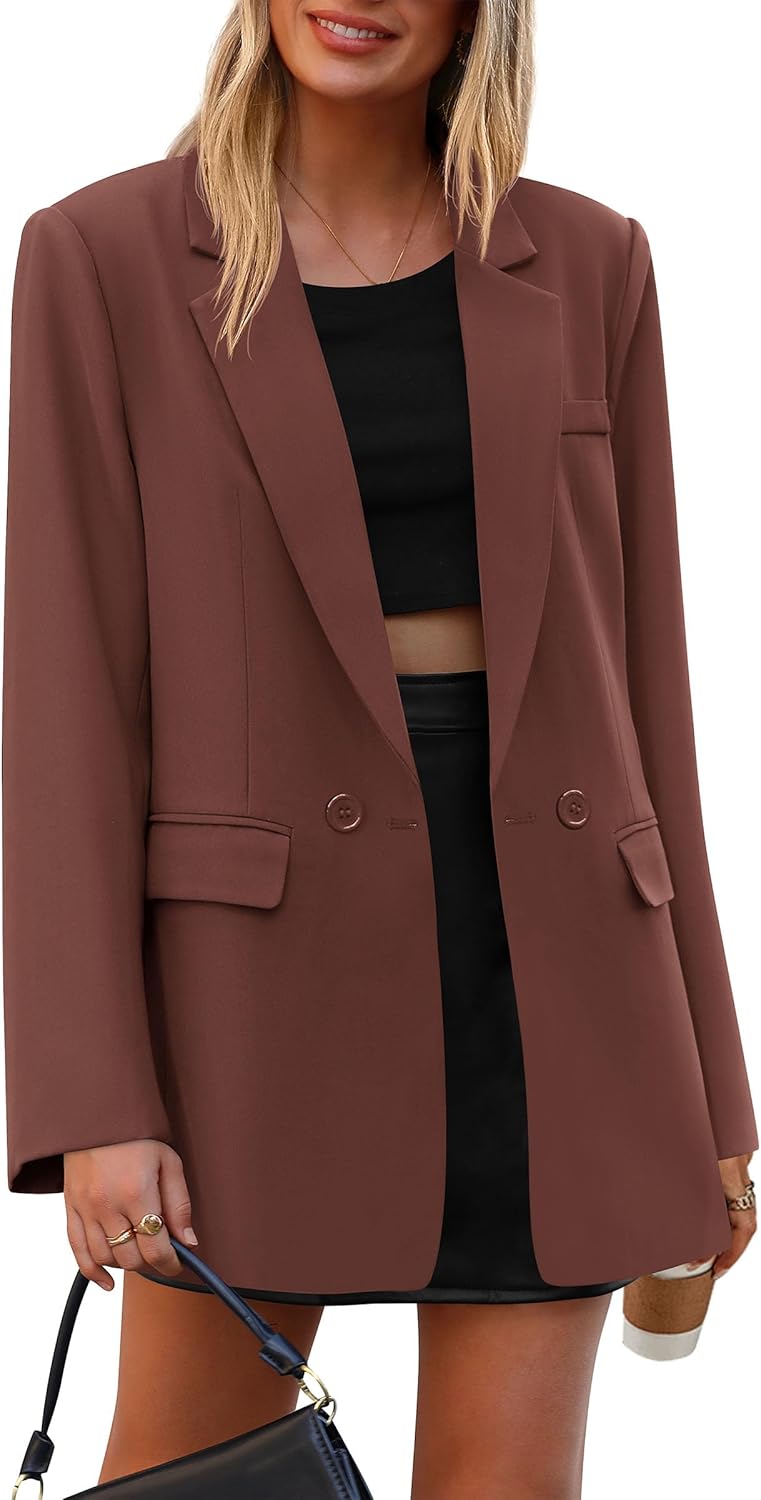PRETTYGARDEN Blazers for Women Business Casual Long Sleeve Jackets