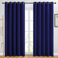 Blackout Curtains Panels for Bedroom - Noise Reducing Thermal Drapes