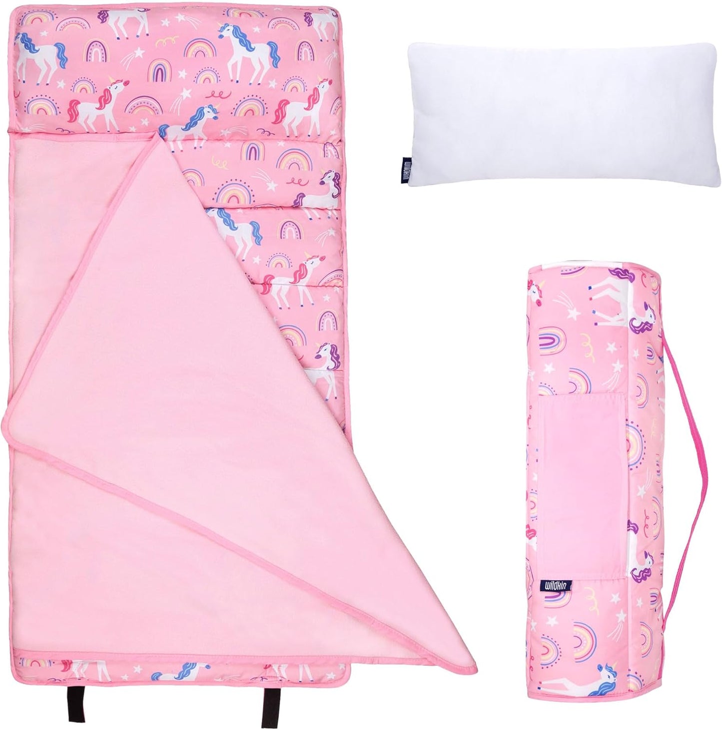 Wildkin 43-inch Kids Nap Mat for Comfortable Naptime Bliss