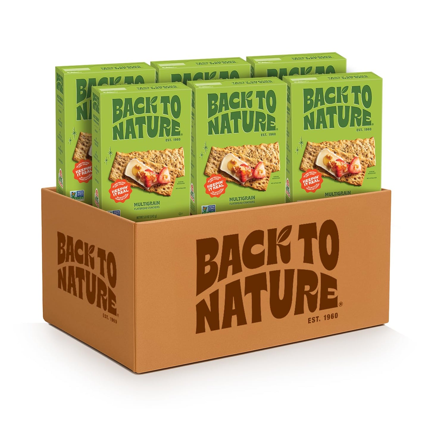 Back To Nature Multigrain Flax Seeded Flatbread Crackers Review