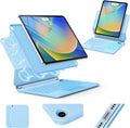 iPad 10.2 Keyboard Case Sky Blue - Floating Cantilever Stand