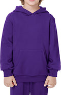 Kids' Soft Brushed Fleece Pullover Hoodie for Boys or Girls - Ages