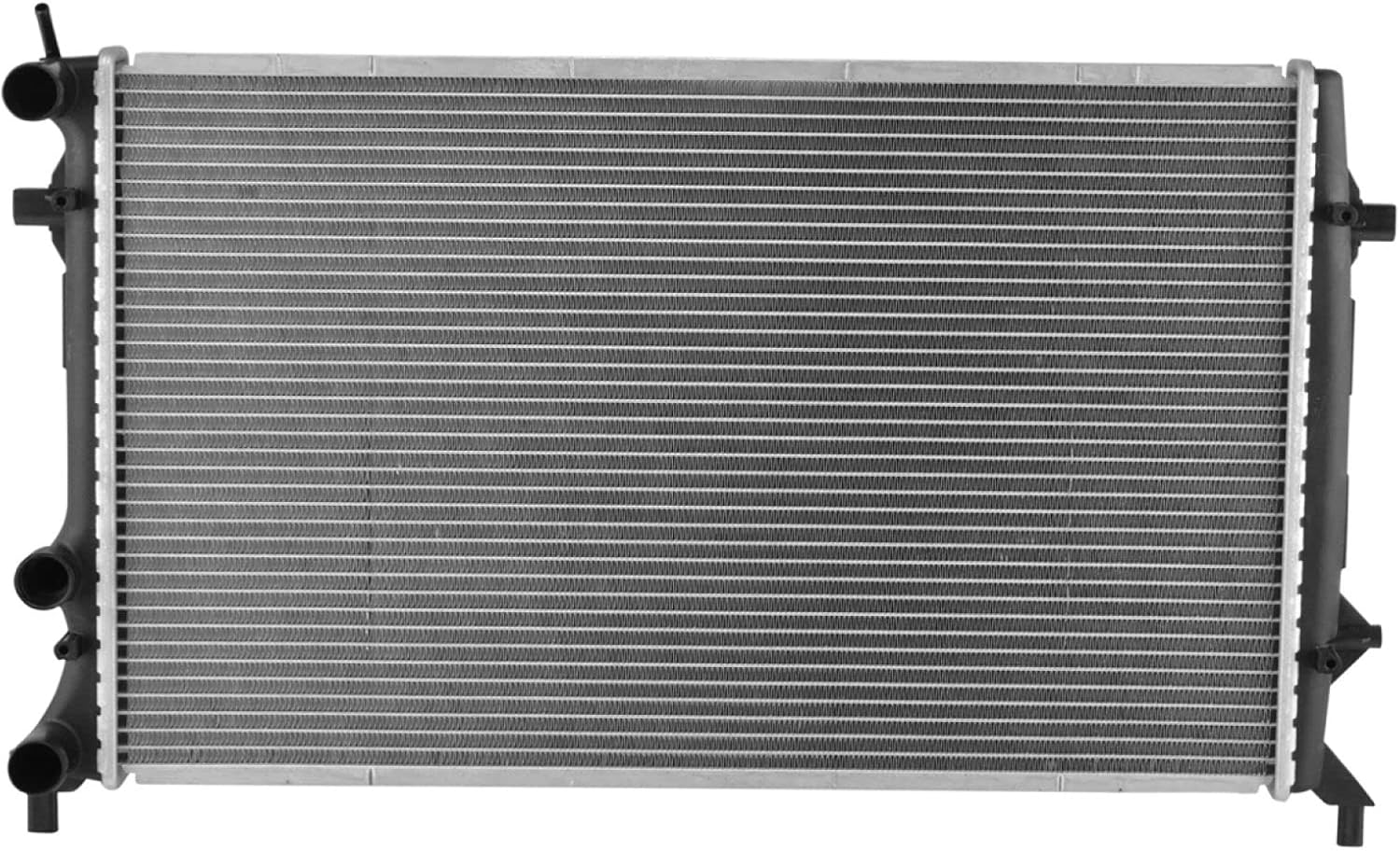 TRQ Radiator Assembly Aluminum Core for Volkswagen Vehicles