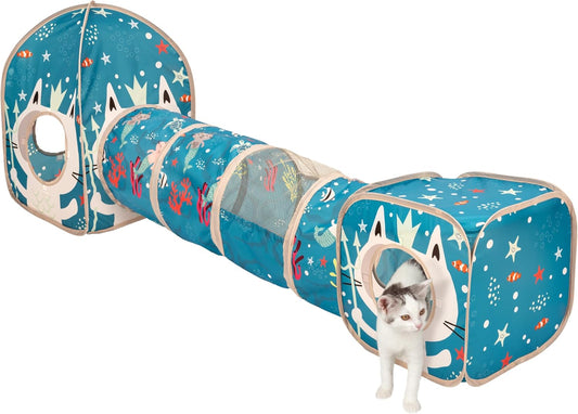 Interactive Ocean Cat Play Set