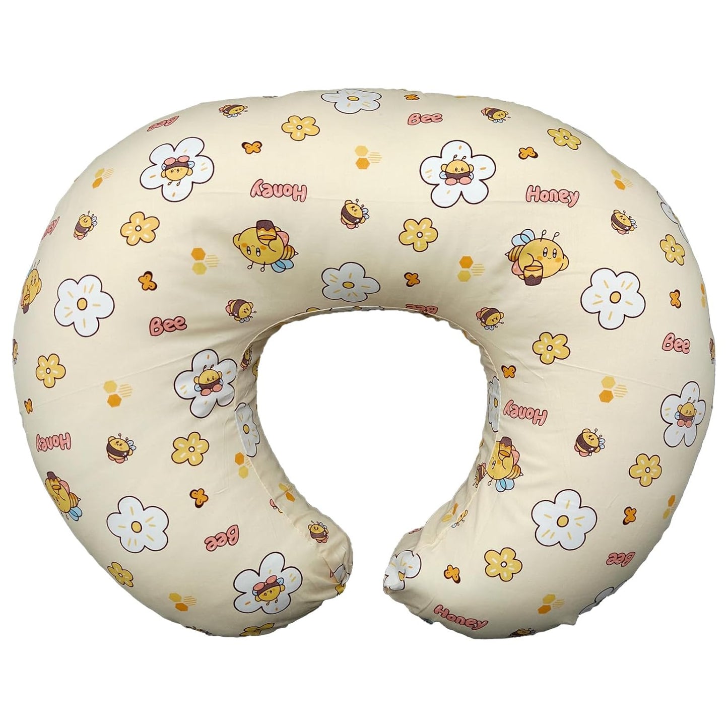 Nursing Pillow with Removable Cover for Comfortable Feeding