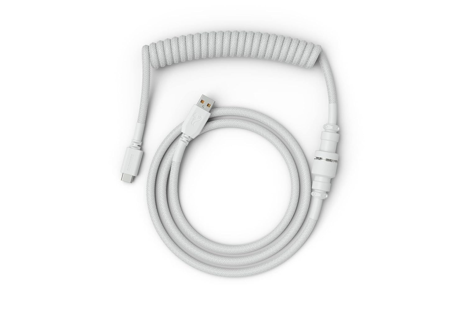Glorious Coiled Keyboard Cable - Premium USB C Artisan Braided