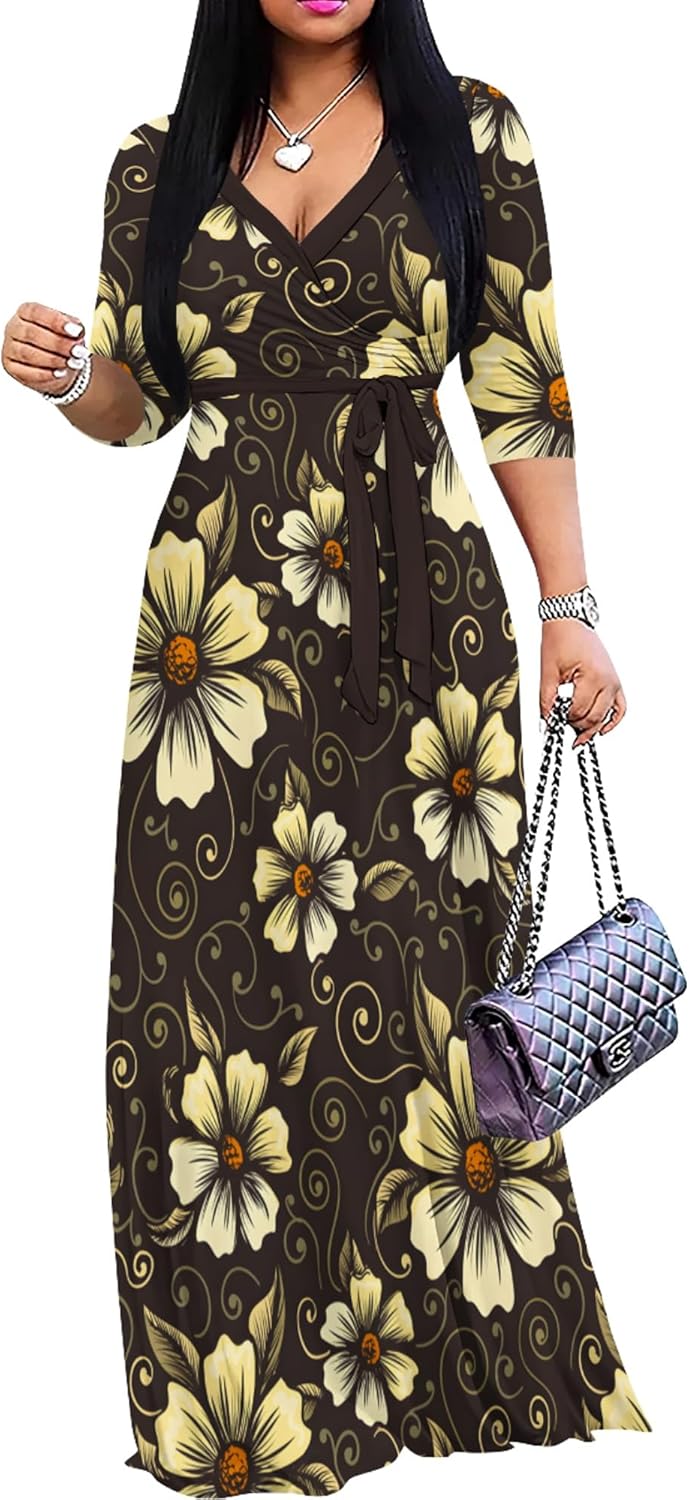 PinkPatty Women's Plus Size Maxi Dresses for Every Occasion