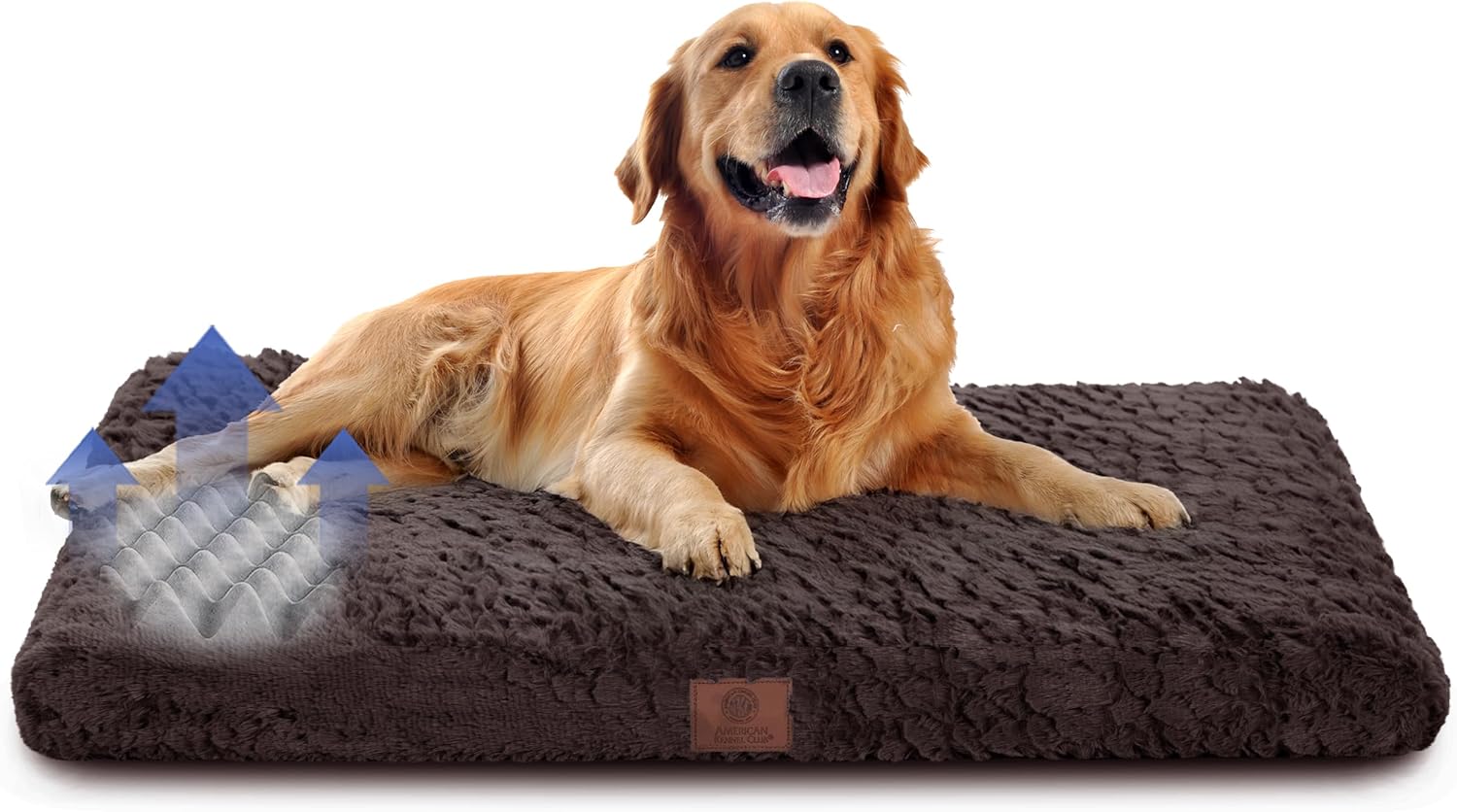 Orthopedic Memory Foam Dog Crate Mat for Joint Relief