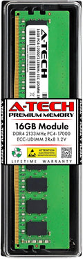 A-Tech 16GB DDR4 2133MHz ECC UDIMM - NAS Memory Upgrade