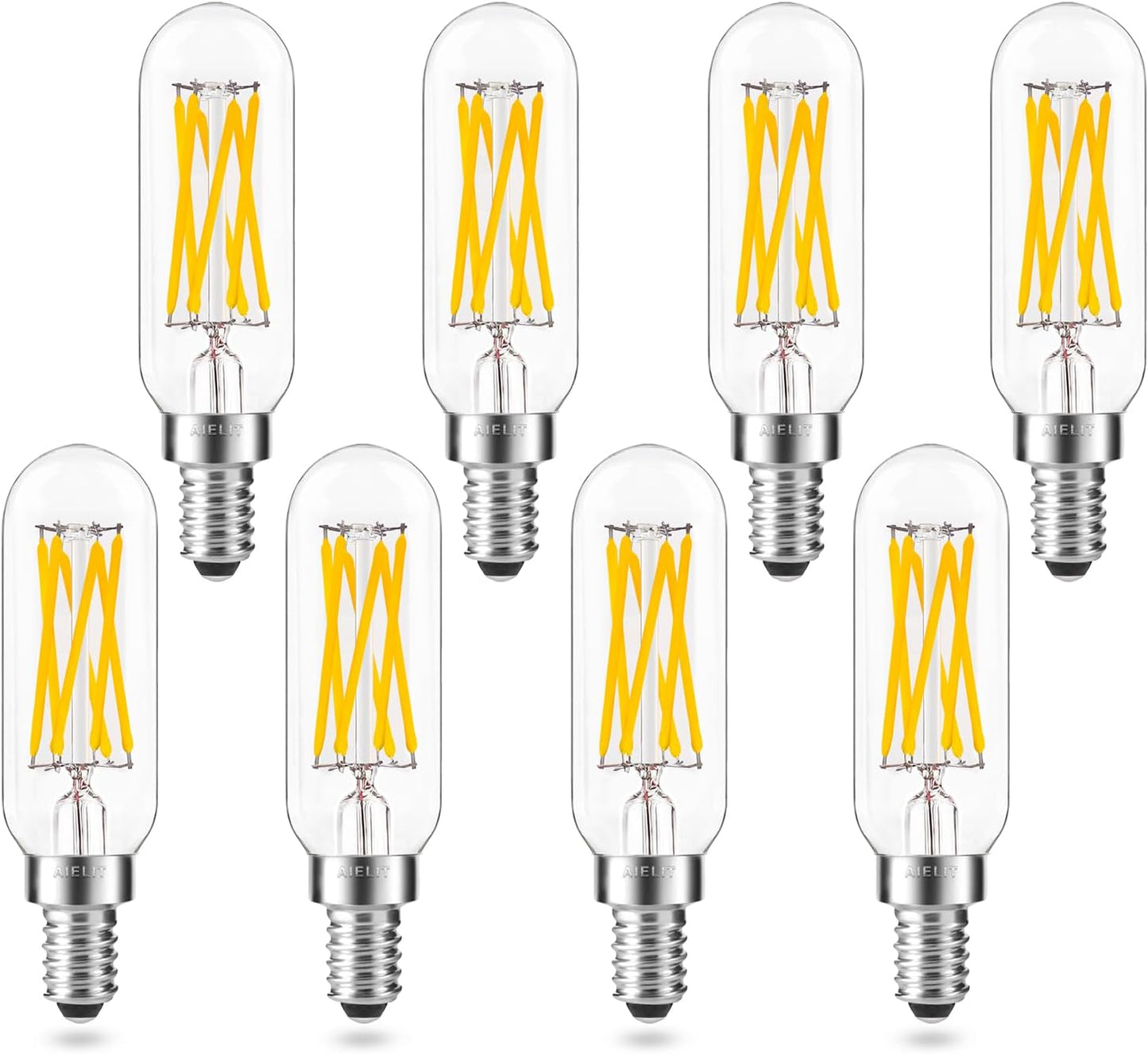 Dimmable T8 Antique LED Light Bulb for Chandeliers and More
