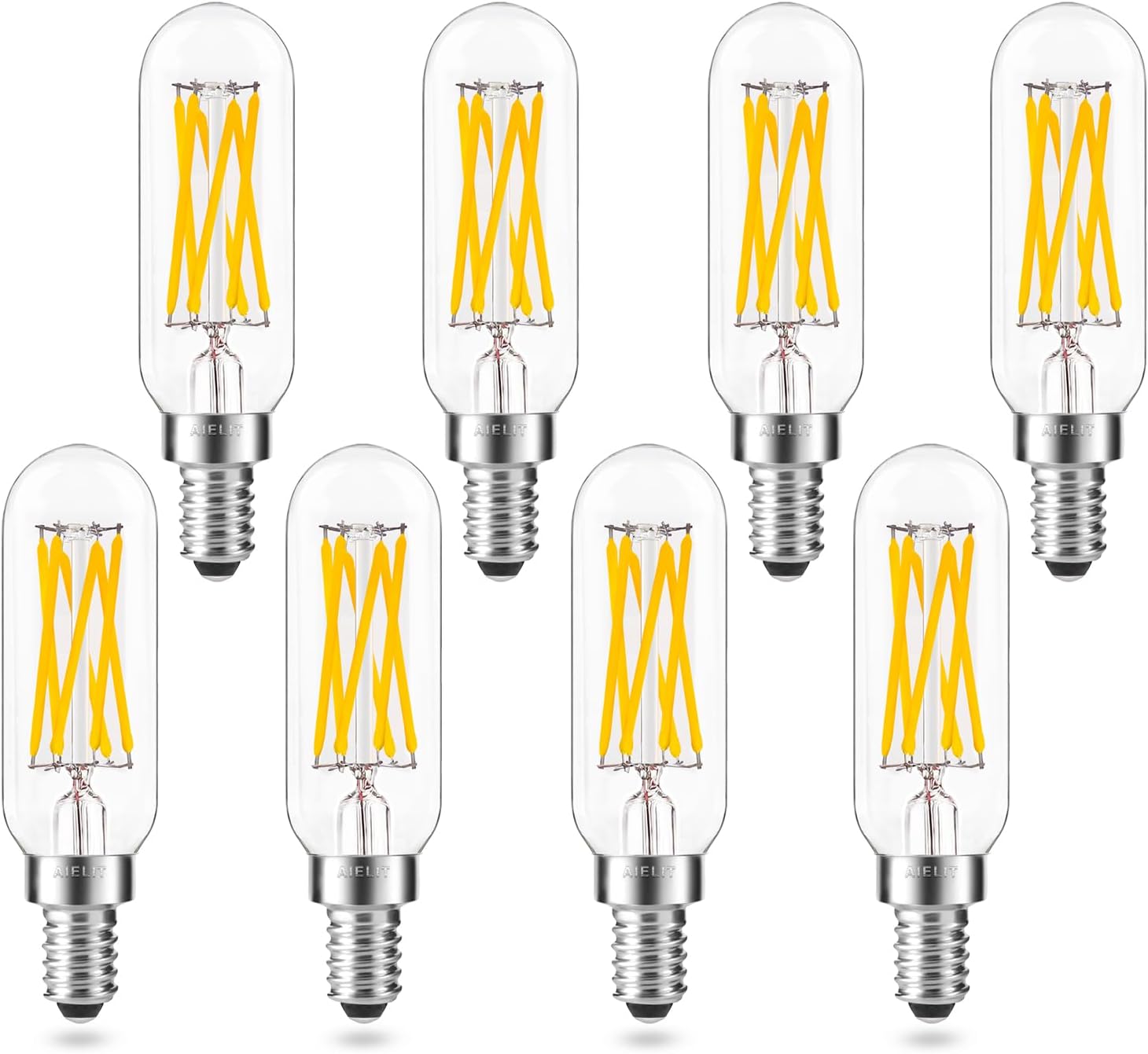 Dimmable T8 Antique LED Light Bulb for Chandeliers and More