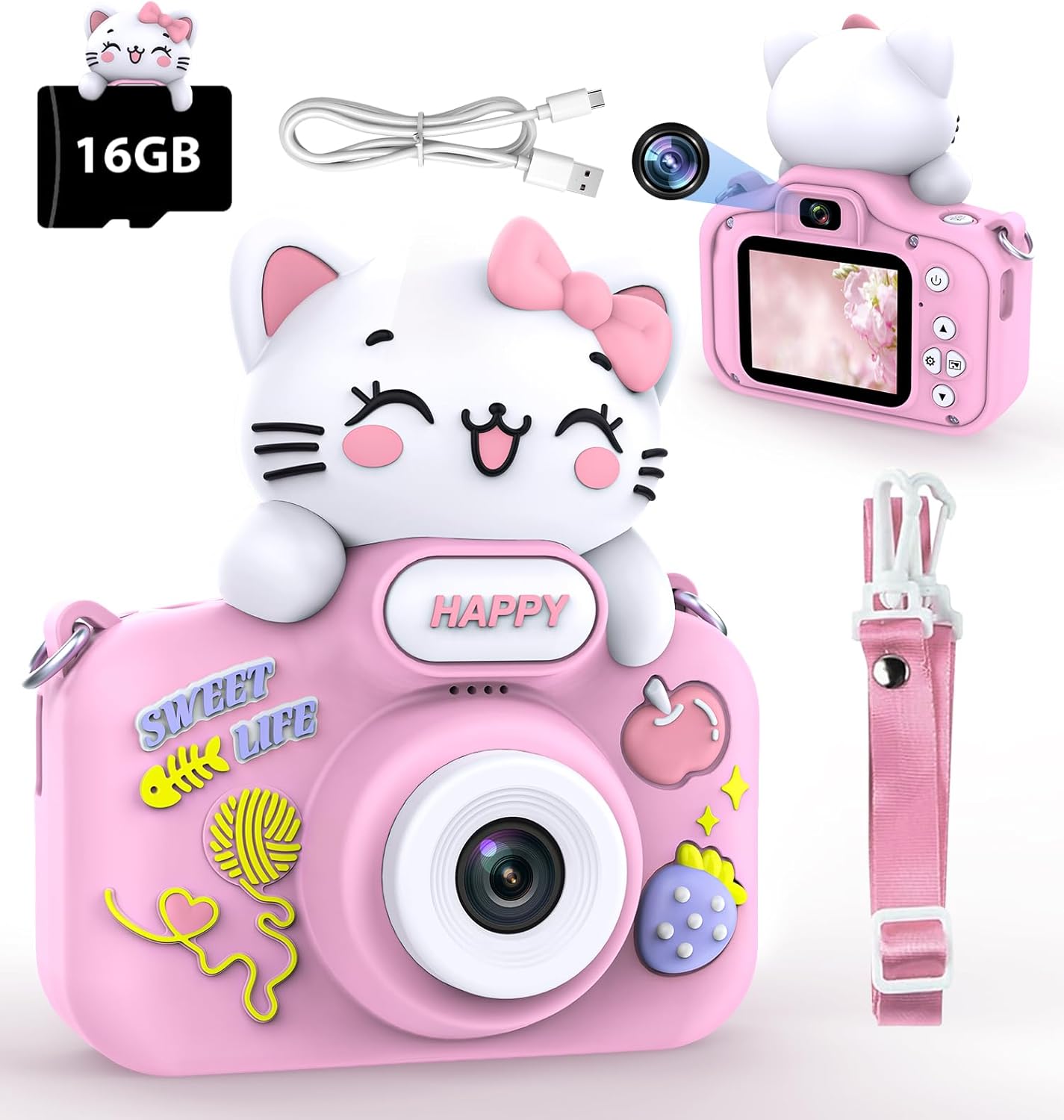 Capture Magical Moments with Gavonde Kids Camera Set!