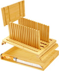 AISHIY 2024 Bread Slicer - Custom Slice Widths, Mess-Free Cutting, Perfect for Baked Goods