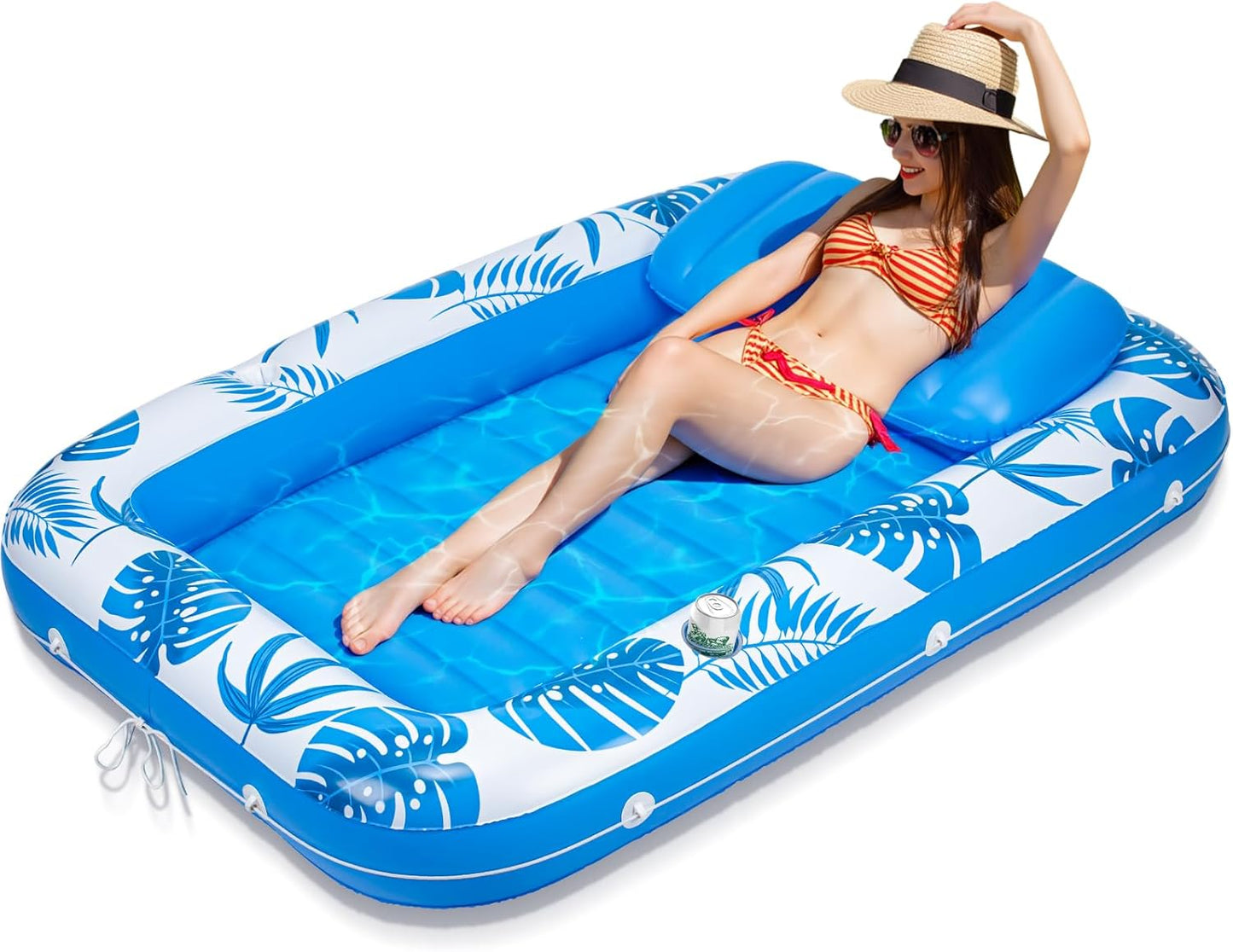 Inflatable Tanning Pool Lounger Float for Ultimate Relaxation