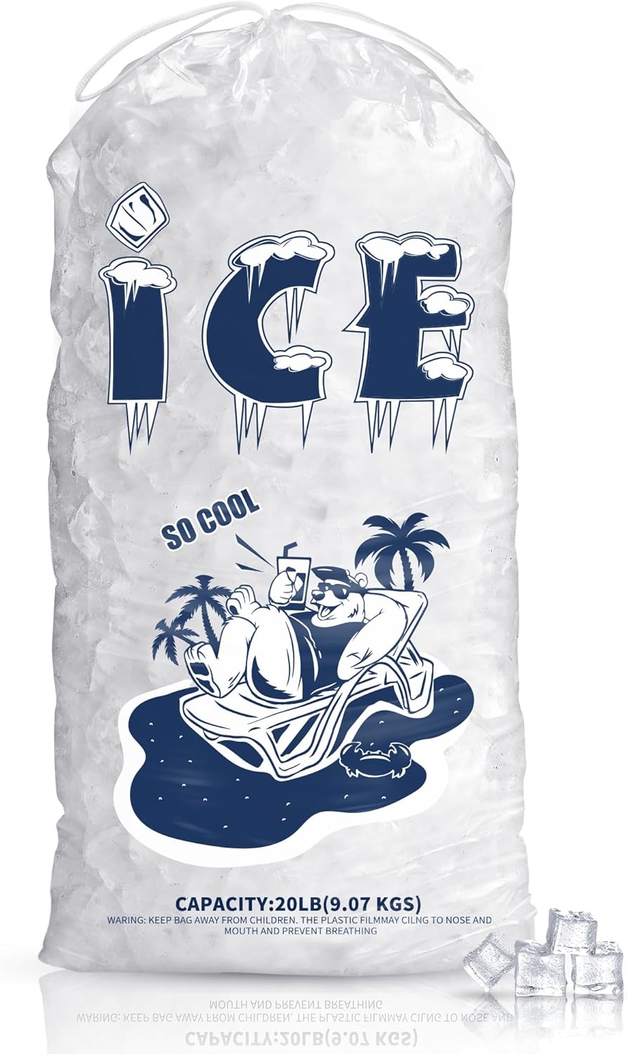 Heavy-Duty Ice Bags for Convenient Ice Storage and Transport