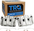 TRQ Front Brake Caliper Set Compatible with 2009-2015 Toyota Venza