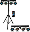 MUSYSIC LED Light Show Kit Stage Brightness Bar - Portable DJ Lighting