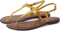 Sam Edelman Gigi Flat Sandal - Comfortable Leather Thong (Style 2QCN)
