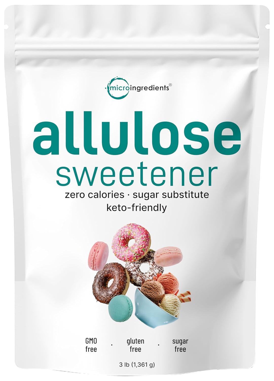 Zero-Calorie Allulose Sweetener - Perfect for Coffee & Baking