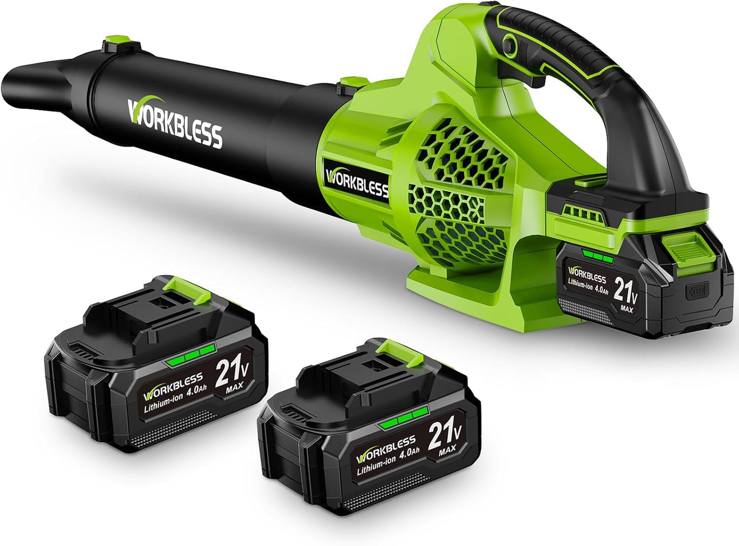 Cordless Leaf Blower with 22000 RPM Motor for Lawn Care