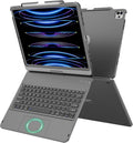 Touch Keyboard Case for iPad Air 13 and 12.9 iPad Pro - Multi-Angle