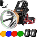 High Power LED Headlamp for Coon Hunting and Outdoor Use