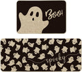 Artoid Mode Spooky Ghosts Boo Halloween Kitchen Mats Set of 2