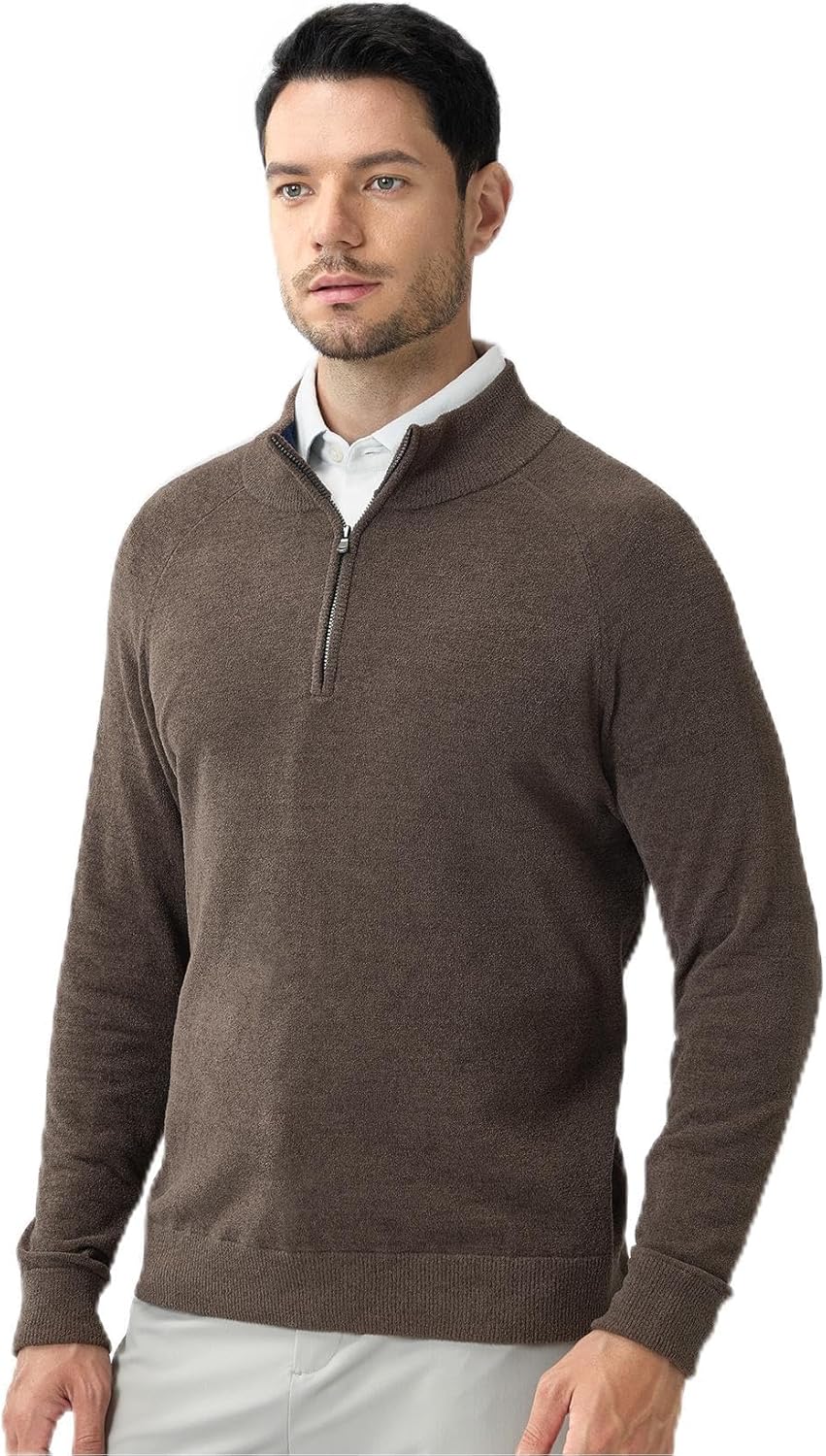 Cozy Anti-Pilling Men's Sweater by Hudson Wellesley