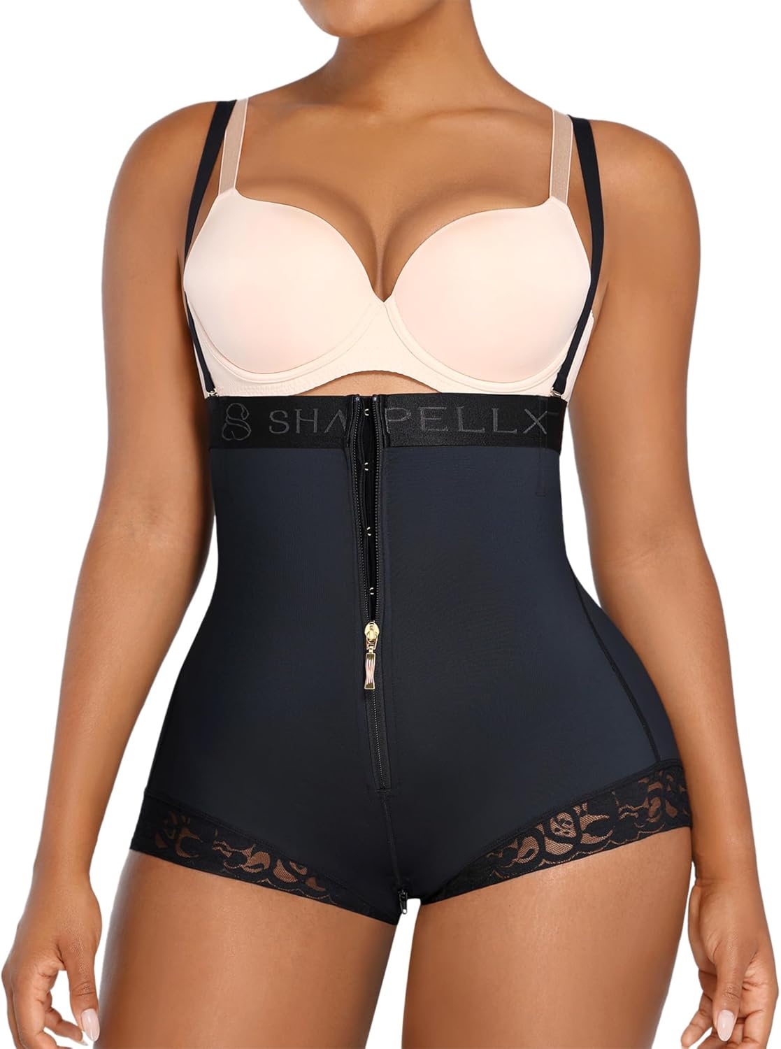 SHAPELLX Shapewear Tummy Control Butt Lifter Panties for Women