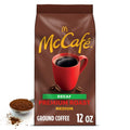 McCafe Premium Decaf Ground Coffee, 12 oz - Smooth Flavor