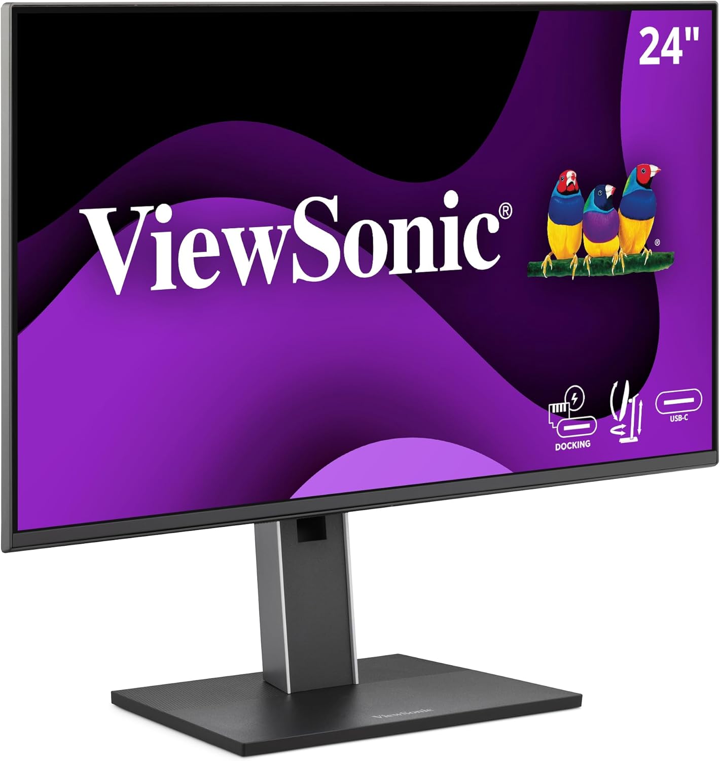 ViewSonic VG2458 24 Inch 1080p IPS Docking Monitor Review
