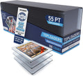 Top Loader Card Holder 100-Pack for 55PT Collector Cards - Clear PVC