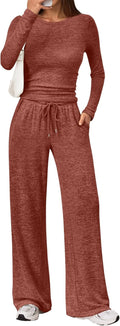 LILLUSORY Womens 2 Piece Matching Lounge Set - Soft Travel Staple
