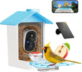 Smart Bird Feeder with Camera - 2K HD Solar Birdfeeder Cam